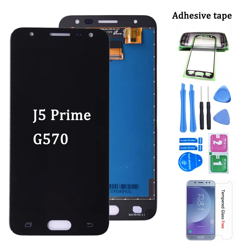 ЖК-дисплей для SAMSUNG J5 Prime G570/G570F/G570M дисплей 5 0 дюйма сенсорный экран GALAXY в сборе