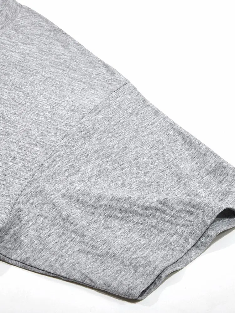 Rabbit Doll Graffiti Text Printed Men T Shirt Casual Oversized T-Shirt Trendy Cotton Clothing Summer Crewneck Short Sleeve