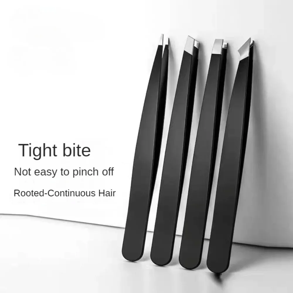 Multi-purpose Eyebrow Tweezers Stainless Steel Eyebrow Tightening Facial Hair Trimmer Makeup Tool Set, Eye Shaping Tools 3