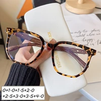 Ladies Square Oversized Reading Glasses Unisex Women Blue Light Blocking Presbyopic Glasses Fashion Luxury Far Sight Eyeglasses 1