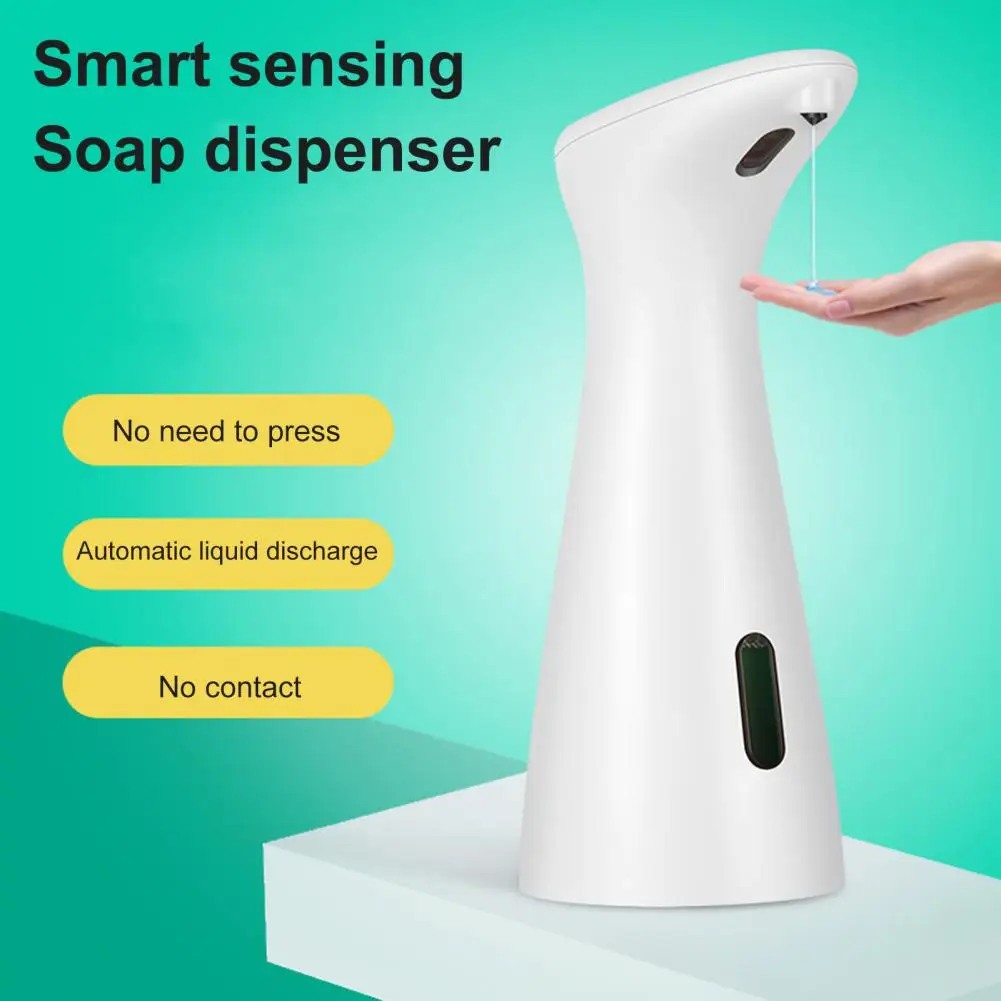 

200ml Automatic Sanitizer Dispenser Electric Large Capacity Dispense Soap Non-contact Sensor Leak-proof Soap Dispenser Bathroom