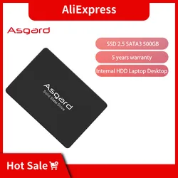 Asgard AS ssd 2.5 SATA3 256GB 512GB1TB SSD Internal hdd 1tb Laptop desktop solid state disk