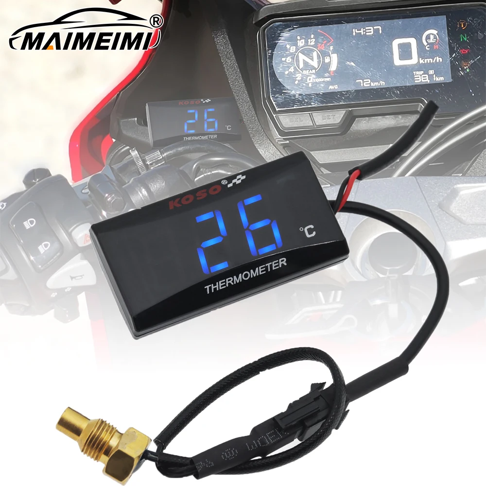 Motorcycle Thermometer for Koso Water Temperature Tank Retrofit Sensor ...