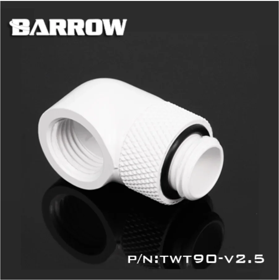 Barrow TWT90-v2.5 G1 / 4 Thread 90 Degree Rotary Fittings Water Cooling Fitting