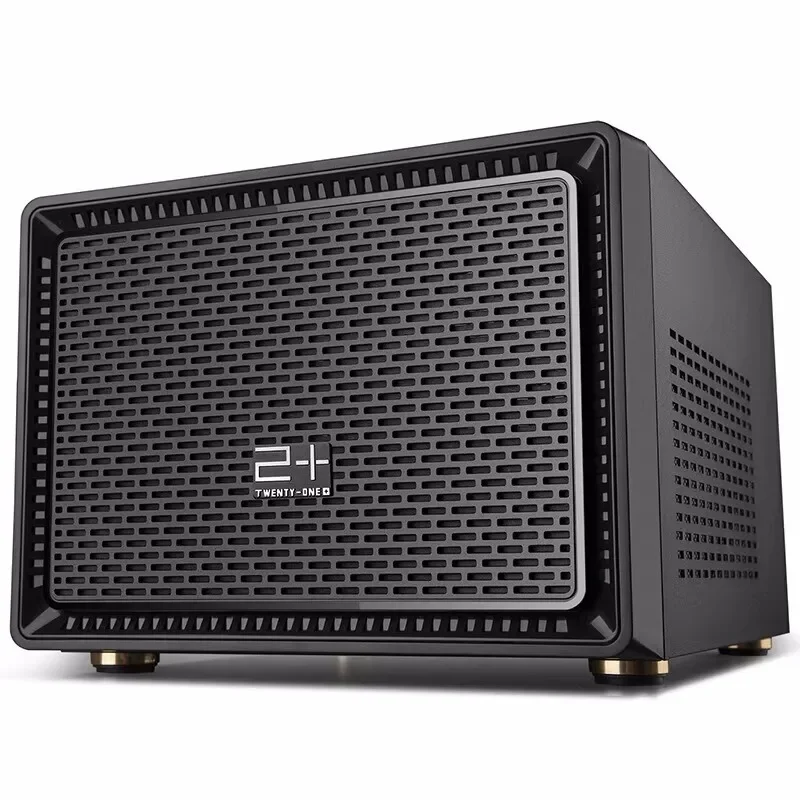 Golden Field Foresee N1 Desktop Computer Case MINI-ITX Mini Chassis Support 18*22CM Motherboard 4 Drive pc case,pc chassis,computer chassis frame,mini itx desktop case