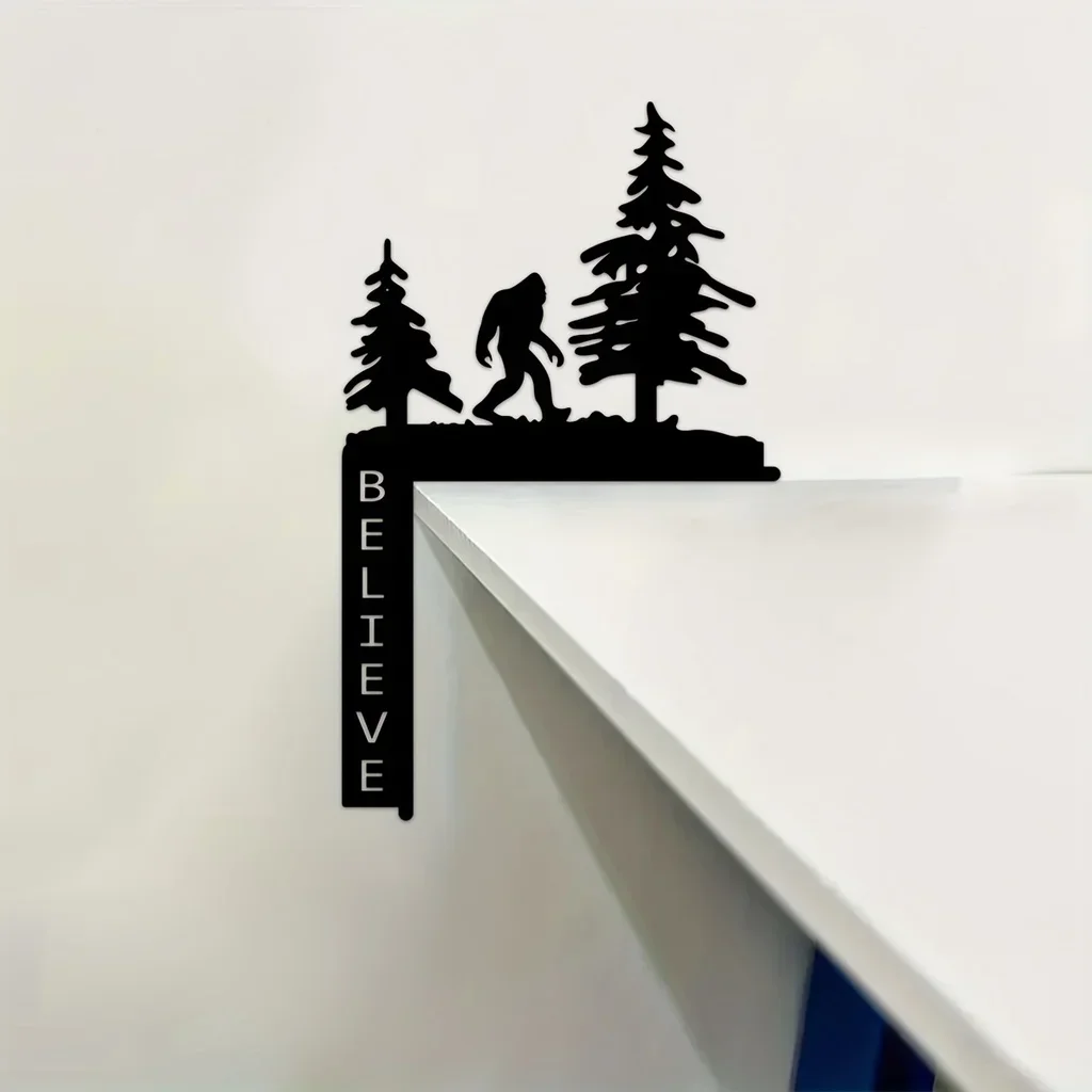 

CIFBUY Decoration Creative Silhouette Decorative Wall Stickers Door Corner Decoration Door Frame Corner Decoration Home Decor Me