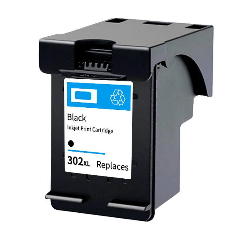 Cartuccia Stampante Hd Intercambiabile Compatibile 302Xl Per Hp Deskjet 1111 1112 2130 2132 2620 3632 4510, Nero