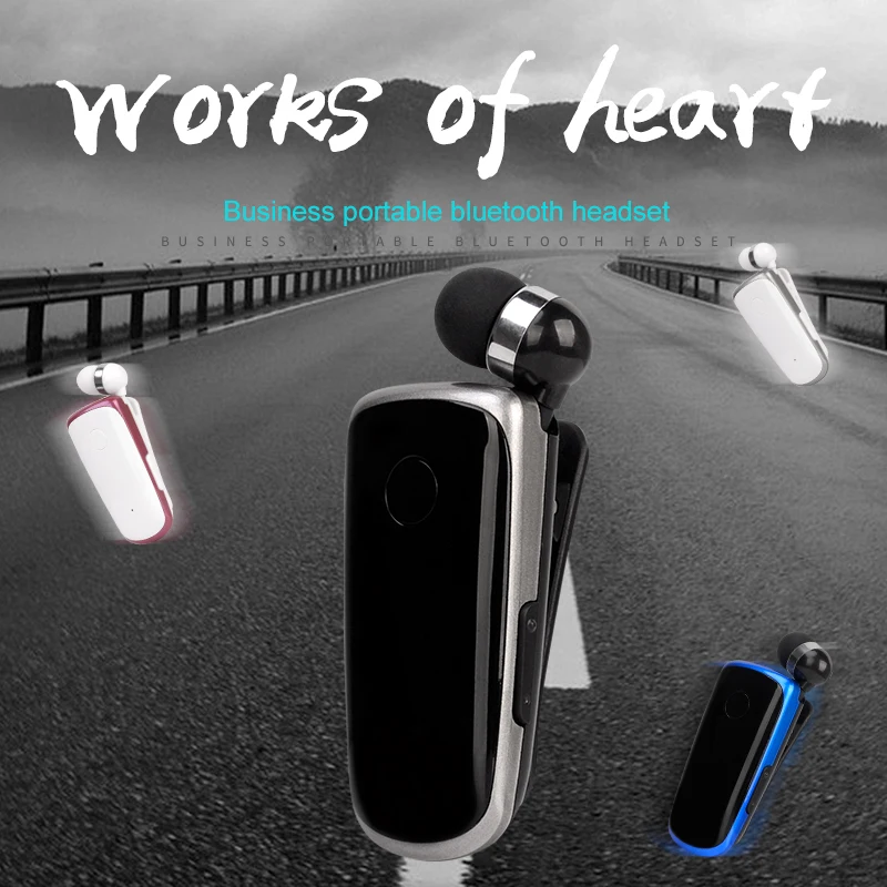Orelha Compatível com Bluetooth Em-lotus com Fio Fone de Ouvido sem Fio Fones de Ouvido Mãos Livres Fones de Ouvido - Image 2