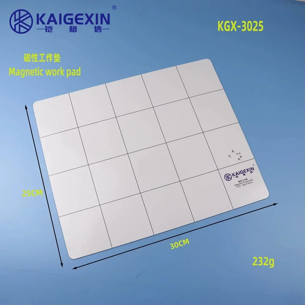 Kgx 30*25cm 25*20cm 마그네틱 패드 보관 작업 메모리 매트 나사 정렬 흡착 키퍼 전화 노트북 수리 도구 마커 펜