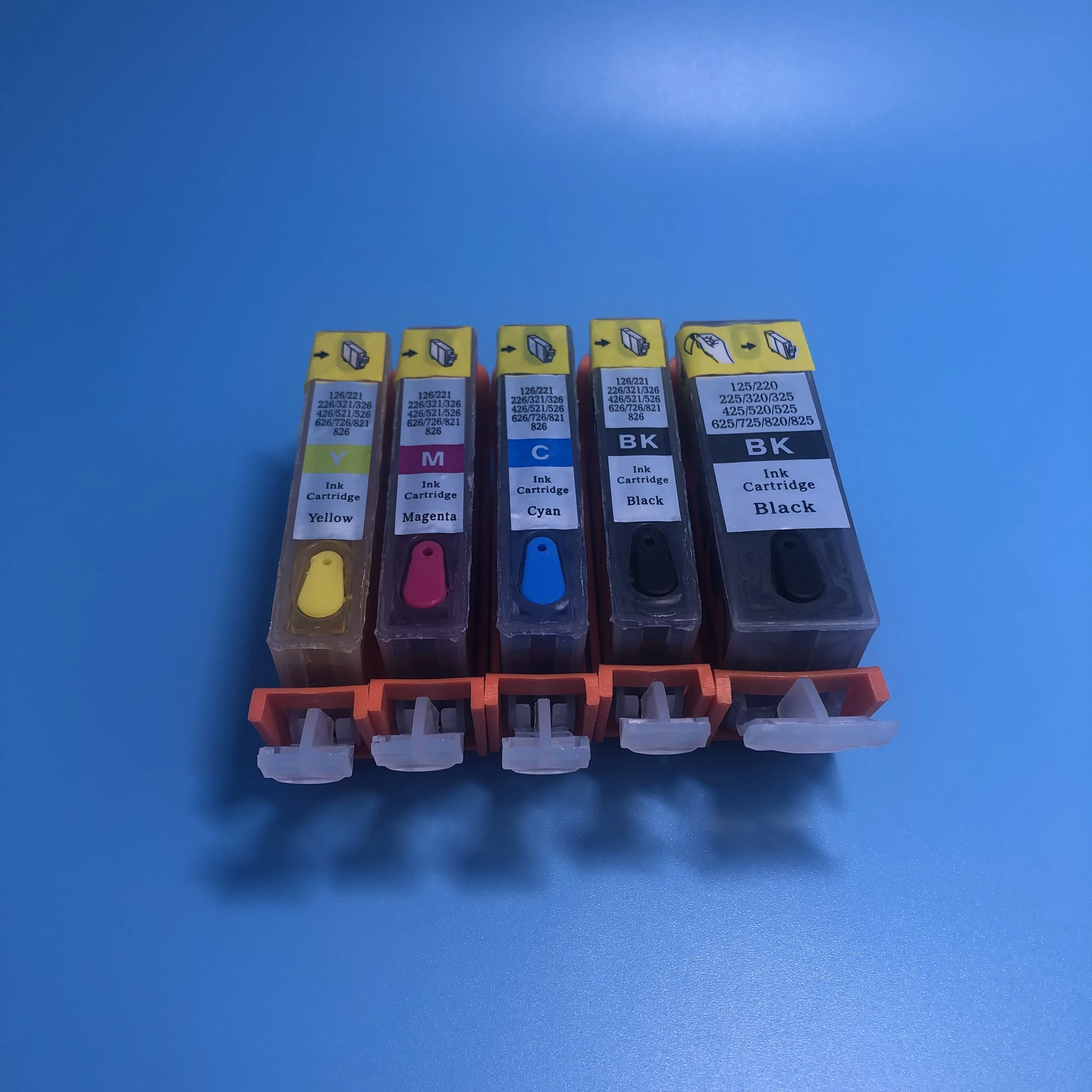 

5Colors PGI-425 CLI-426 Full Ink Refillable Ink Cartridge for Canon PIXMA MG5140 MG5240 MG5340 IP4840 IP4940 IX6540 MX884 MX714