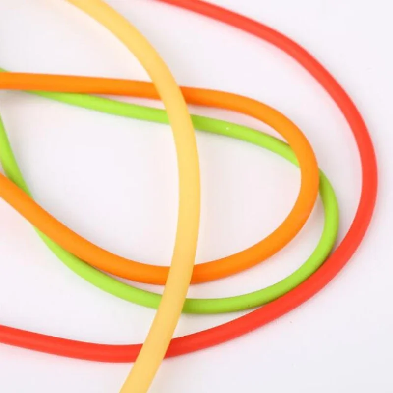 2/5/10M 1632 Natural Latex Rubber Tube Elastica Bungee for Hunting Slingshot Catapult 3.2mm and 3.6mm Diameter Rubber Bands