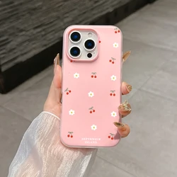 Charming Cherry Daisy Flower 2 - in - 1 Phone Case for Moto Edge 50 Fusion (S22934)