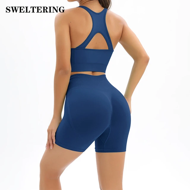 Ensemble De Shorts De Yoga Sans Couture Pour Femmes, Combinaison De Fitness  Pour Sport, Vêtements D'entraînement Pour Femmes, Tenue De Sport Pour Dames  - AliExpress