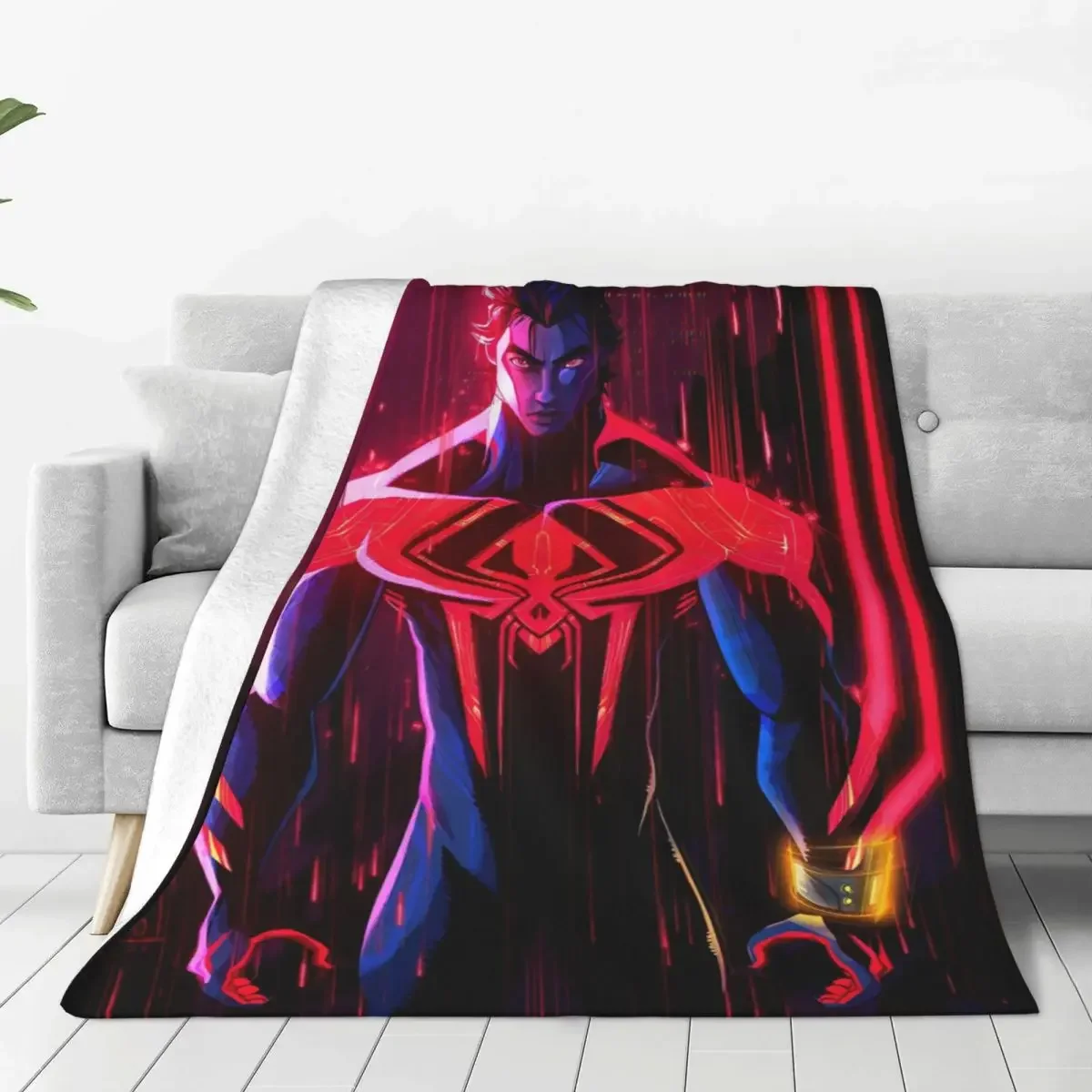 Miguel Ohara Blanket Fleece Printed O hara Cozy Ultra-Soft Throw Blanket for Sofa Couch Plush Thin Quilt 3