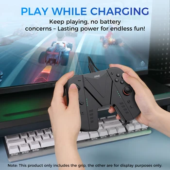 IINE Ergonomics Charging Grip for Switch 2/NS2/Switch2, Play and charg, indicator Light, Overcharge protection, Case-Friendly 2 IINE Ergonomics Charging Grip for Switch 2/NS2/Switch2, Play and charg, indicator Light, Overcharge protection, Case-Friendly 2