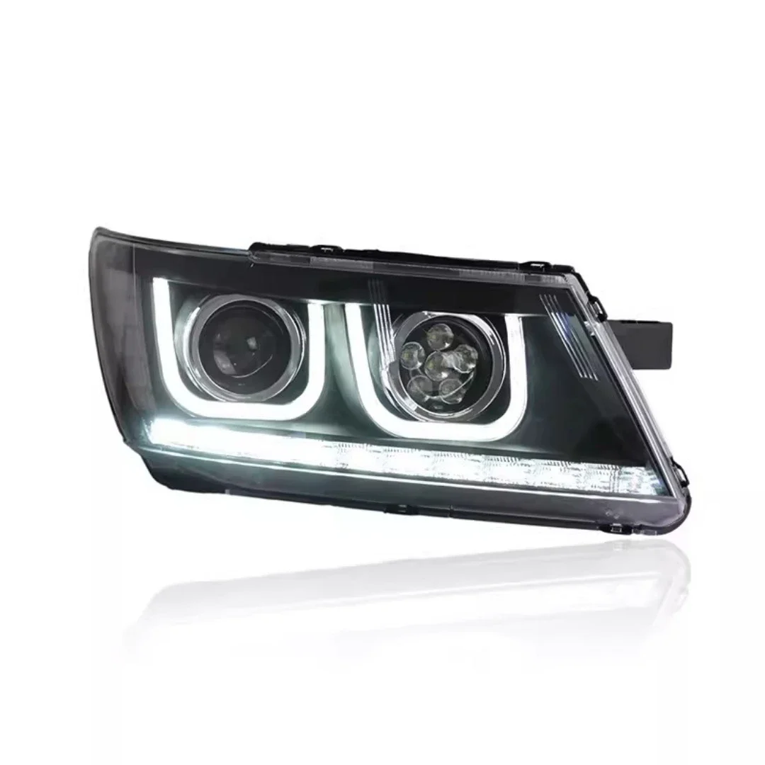 

LED Xenon Front Bumper Headlight for Dodge Journey 2009-19 modified Lens Daytime Running Light Turn signal Auto Accessories