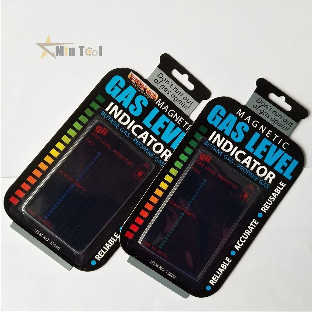 Gas Tank Level Indicator Propane Butane LPG Fuel Gas Tank Level Indicator Magnetic Gauge Caravan Bottle Temperature Measuring Stick for Measuring Tool