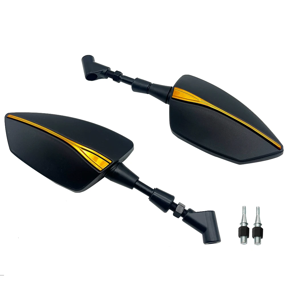 For Honda MSX125 Grom125 Grom MSX 125 2013 - 2022 2021 2020 10mm Motorcycle Adjustabale Rearview Rear View Mirrors Side Mirror