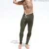 Soft and Comfortable Slim Foot Pants Autumn and Winter New Men's Elastic Striped Knitted Pants Men's Elastic Fitness Pants Gym 5