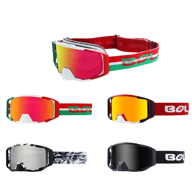 

Riding Cycling Motorcycle Goggles Motocross Sport Glasses Mountain Bike Skiing Protective Eyewear Scratch Resistant Windproof