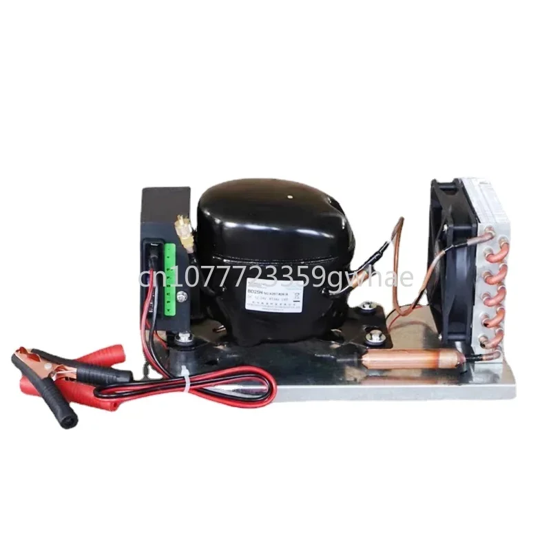 

12V24V DC compressor condenser BD25HC car refrigerator solar freezer marine refrigerator DC