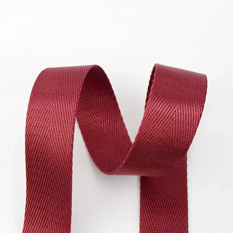 Colorful 25mm Nylon Webbing Strap - Versatile DIY Sewing and Craft Ribbon