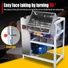 220V Electric Dough Kneading Machine 15/25Kg Flour Mixers Commercial Food Spin Mixer Stainless Steel Pasta Stirring Making Bread 4