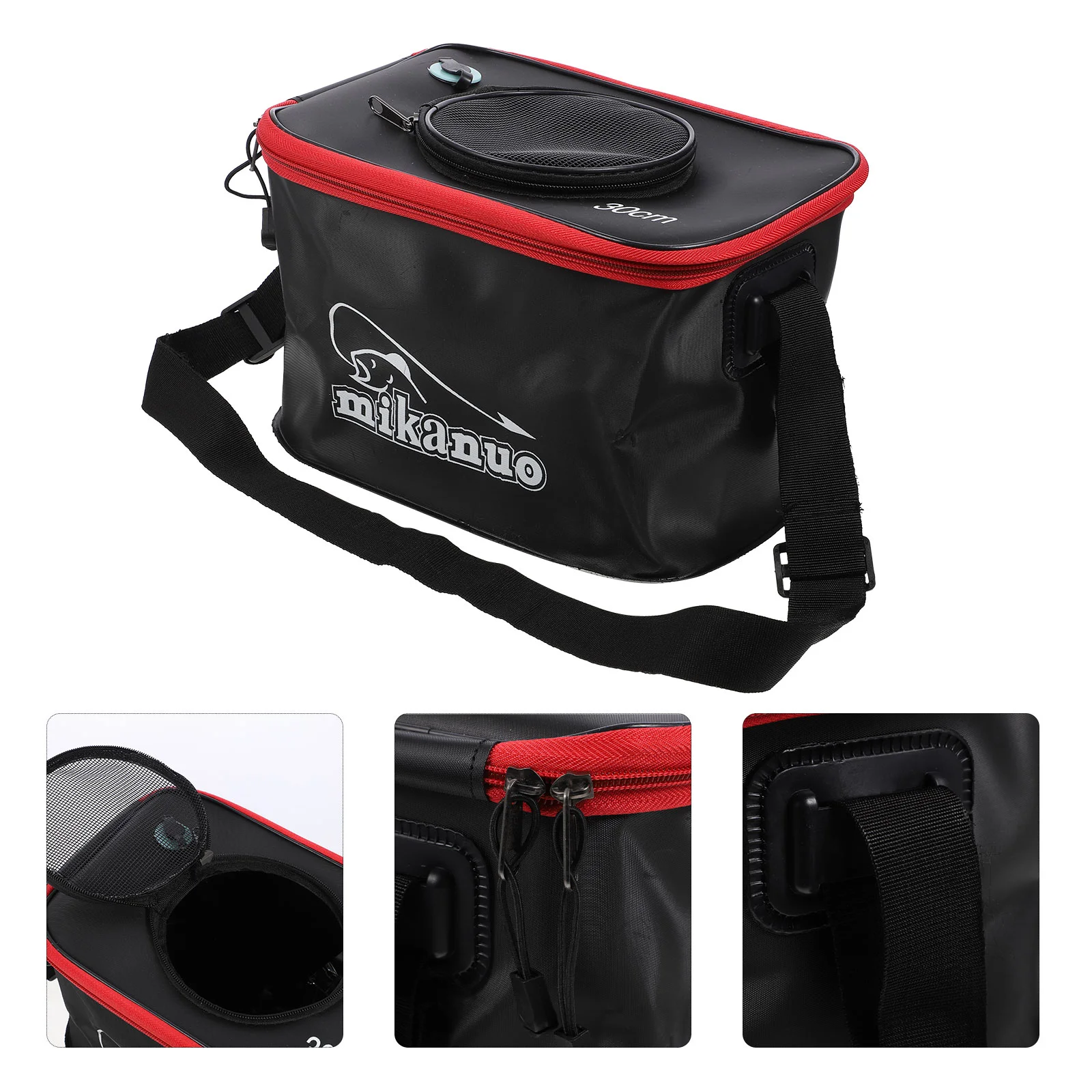 

Camping Portable Fish Fishing Bag Multi-Function Folding Thicken Live Fishing Box EVA Folding Water Container Tackle Bait