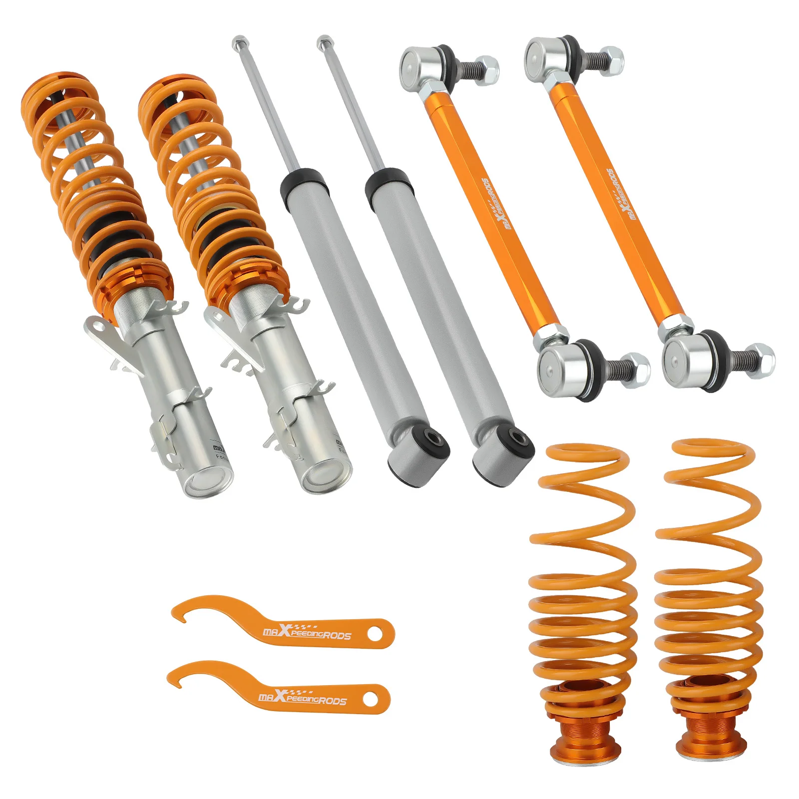 Street Coilovers Per Audi Tt Mk1 8 N3 8 N9 1998-2006 8N Coupe Roadster Coilovers Ammortizzatori Sospensione Kit Di Abbassamento