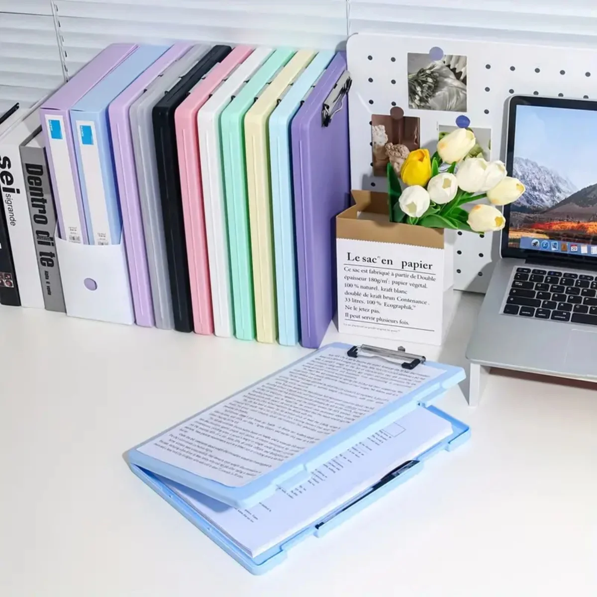 A4 Clipboards File Folder Box for Efficient Paper Storage for Students file folders,file box organizer