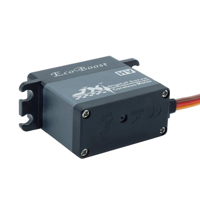 ラジコンヘリ用ダブルベアリング コアレスサーボ Jx ecoboost CLS6336HV 36キロ大トルクcncデジタルコアレス