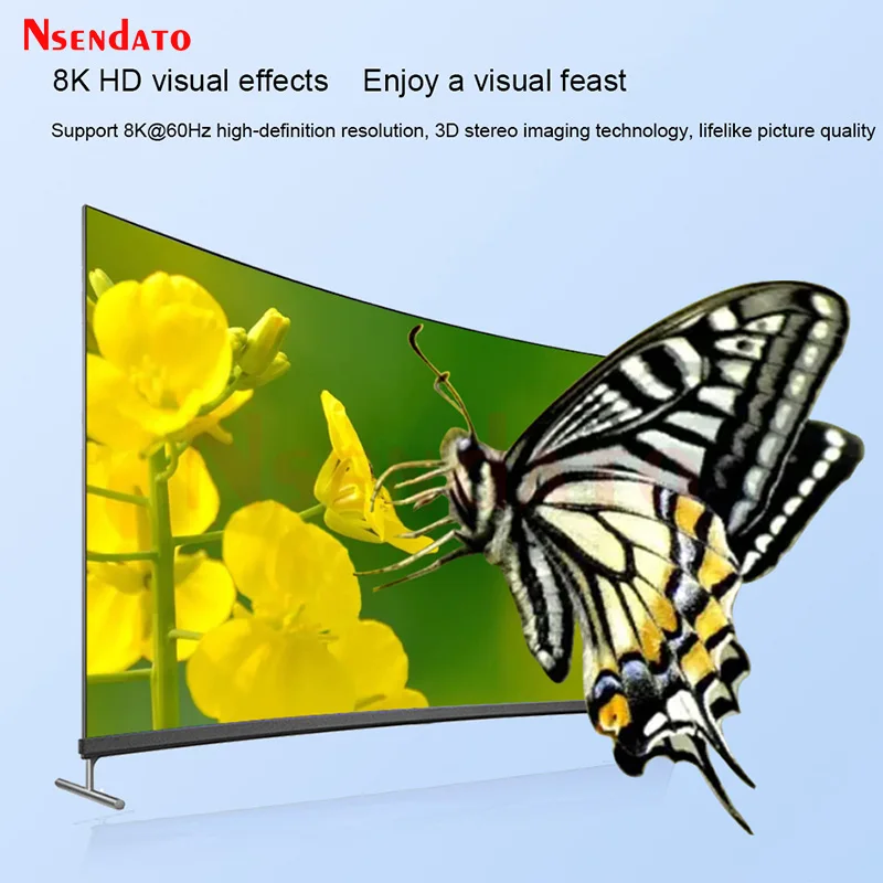 HDMI HDR Switcher 8K 60Hz 4K@120Hz 4x1 HDMI Audio Extractor Support EARC ARC With 3.5mm optical fiber coaxial For PS5 XBOX TV PC