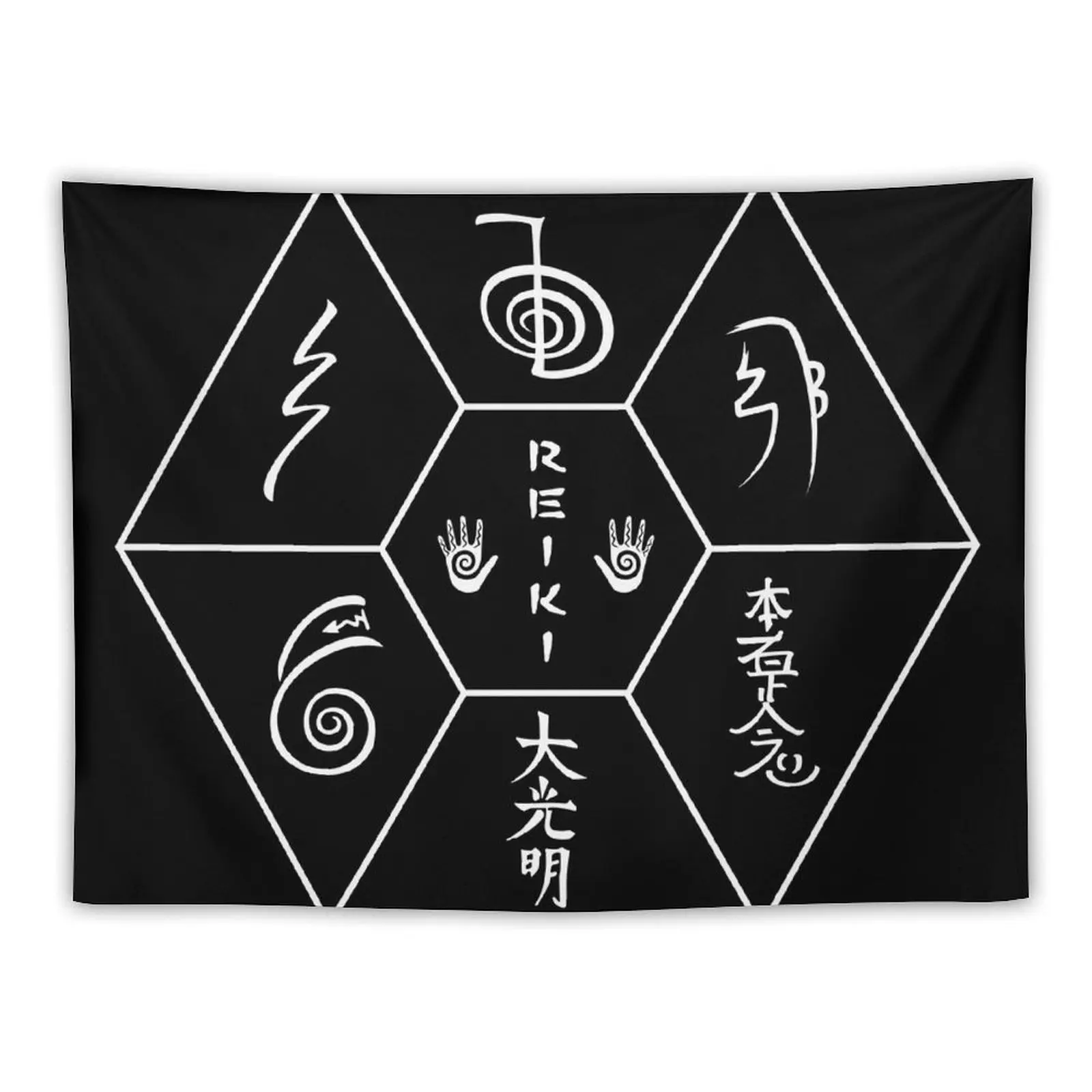 

Reiki Symbols Tapestry Room Decoration Korean Style Funny Decor Home Luxury Living Room Decoration Tapestry