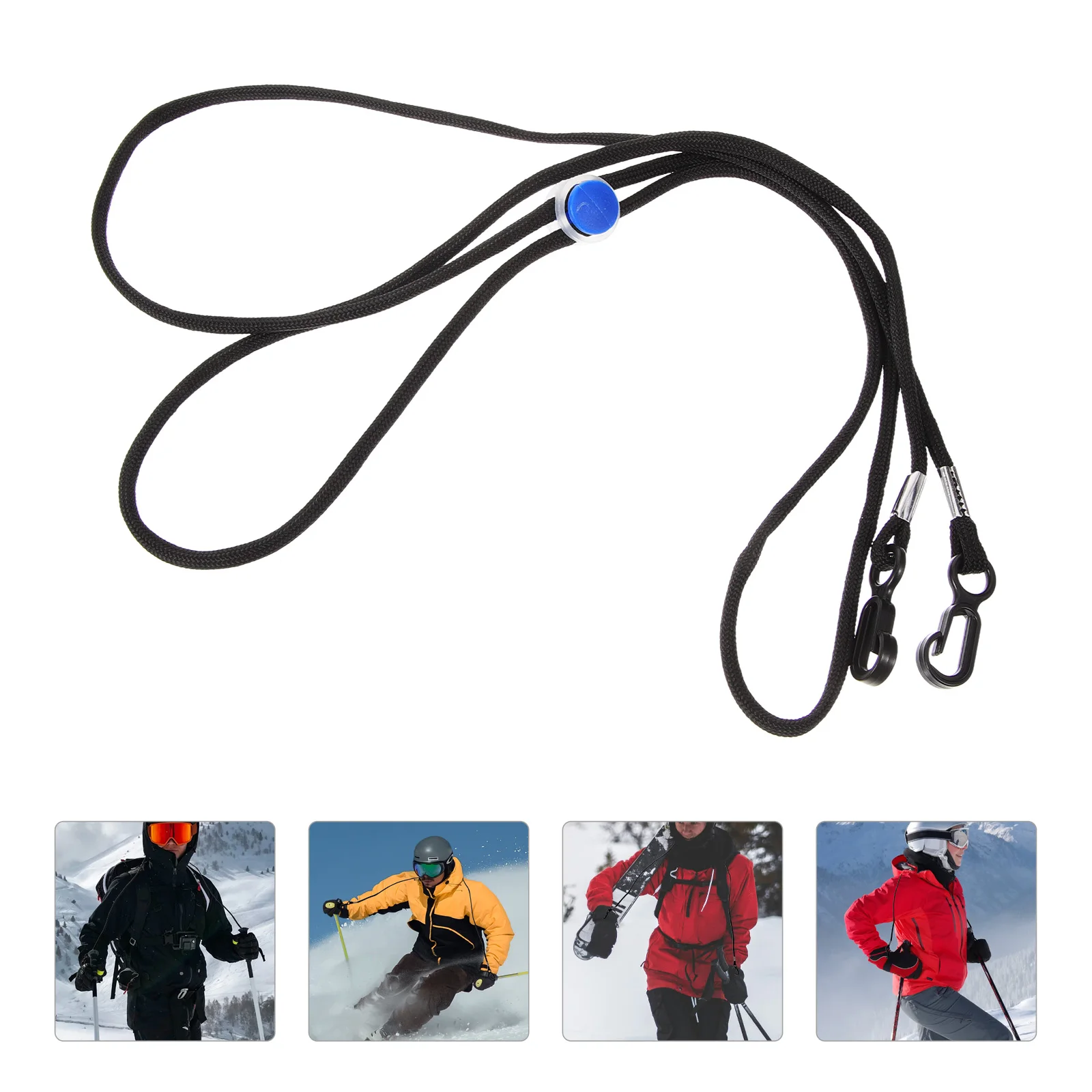 

Anti-Lost Glove Holder Mitten Strap Winter Gloves Neck Hanger Rope Nylon Skate Gloves Lanyard