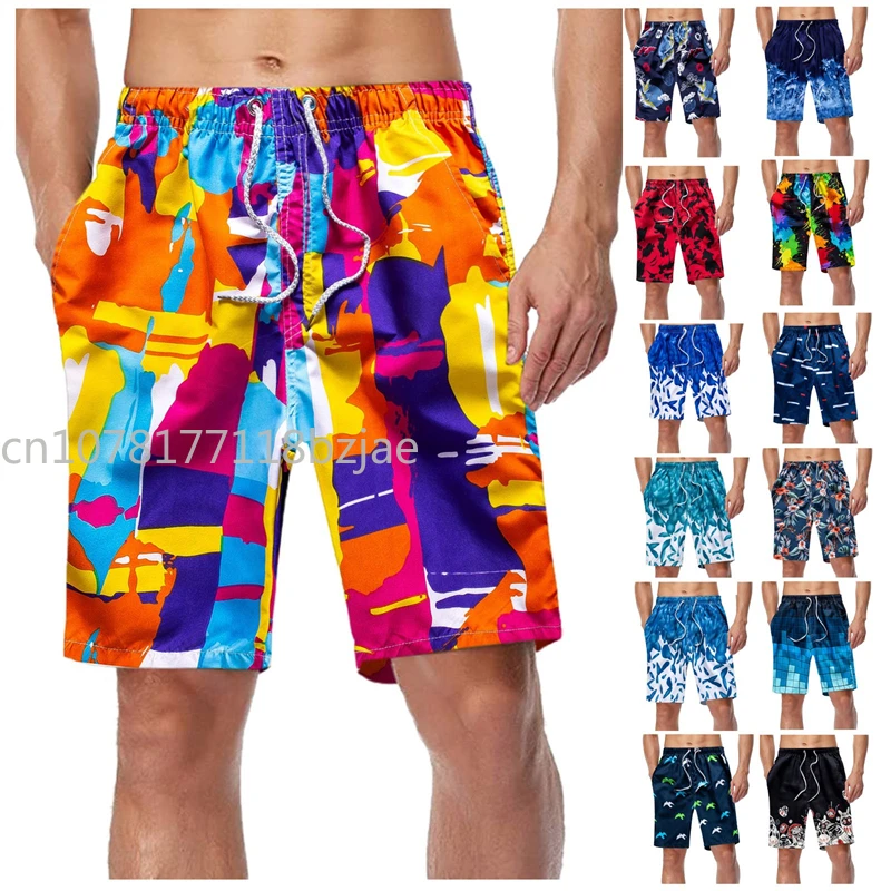 

Luxury Summer Beach Shorts Quick Dry Mens Siwmwear Briefs 2024 New Hot Swim Trunks Sport Gym Running Shorts Male Beachwear