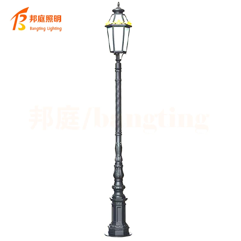 

Waterproof Outdoor Classic European Style Led Garden Light Antique Light Aluminum Lamp