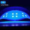 Hot Nail Dryer Machine with 18pcs Beads UV LED Lamp Portable USB Cable Home Use Nail Lamp For Drying Curing Nails Varnish 4
