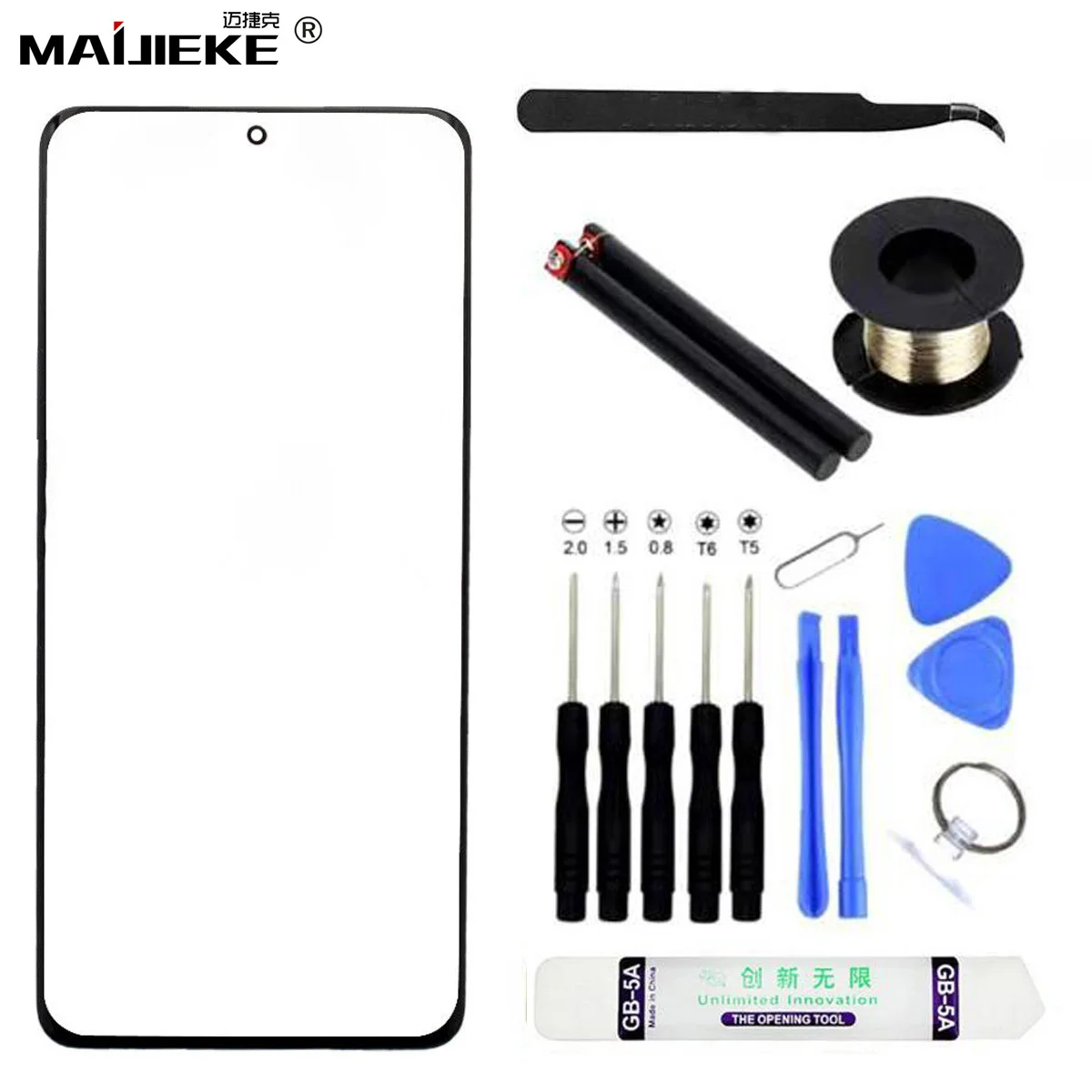 

Ori LCD Screen Front Glass Laminated OCA Replacement For Xiaomi 12 Pro Mi 12X Touch Panel Outer Lens Kits