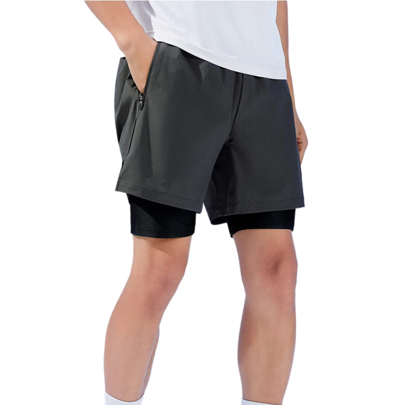 Kelme 남성용 트레이닝 러닝 스포츠 반바지, 2024 피트니스 타이츠, 가짜 투피스 우븐 팬츠, 통기성 보호, 여름