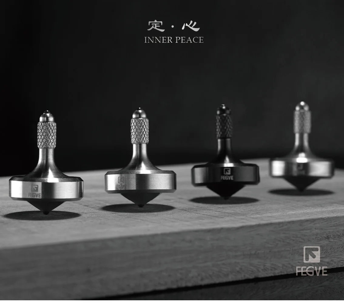 

Small gyro stainless steel fingertip gyro toy EDC