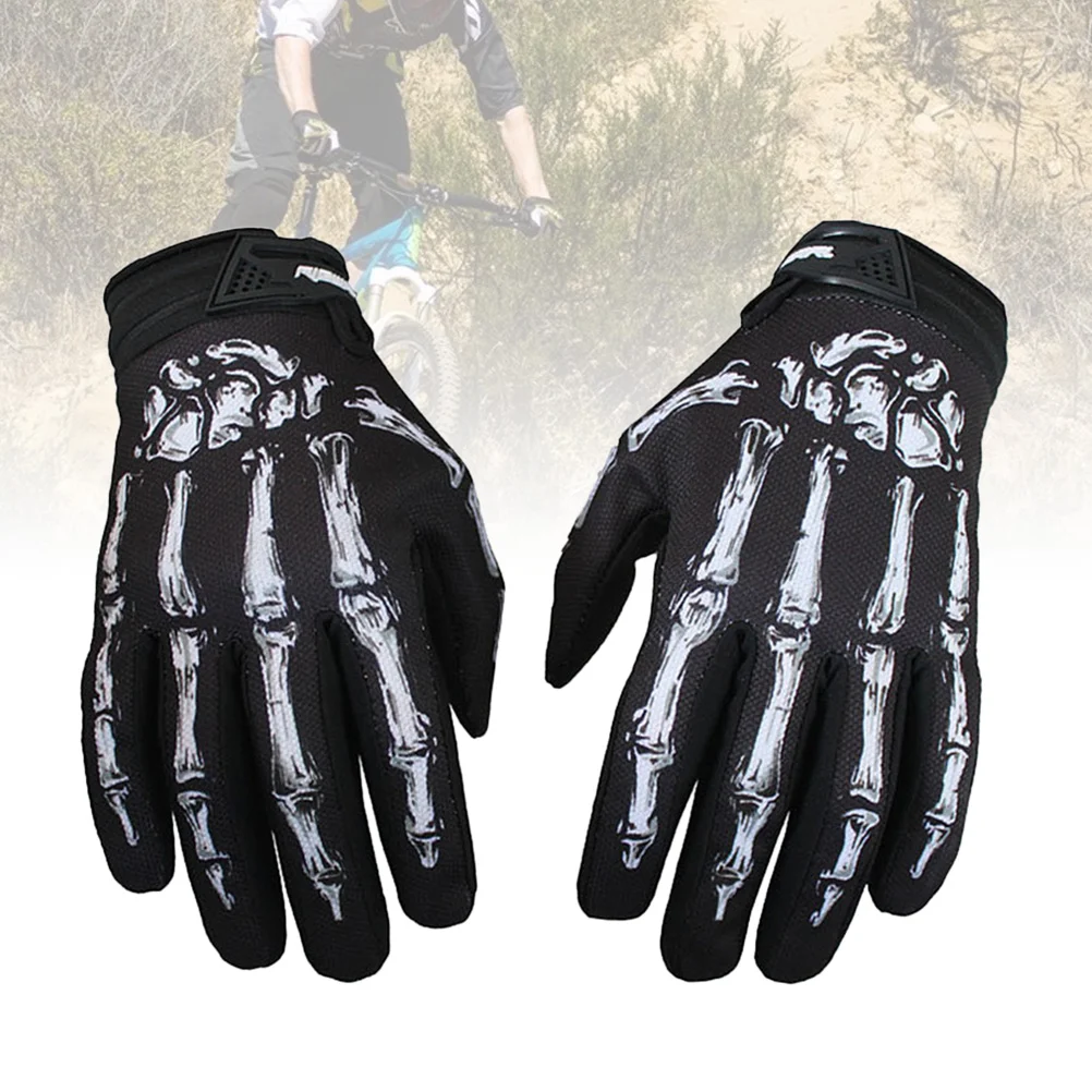 1 Paar ritding Motorrad fahren Motorrad handschuhe beängstigend Schädel Finger Motorrad fahren Motorrad handschuhe Ghost Paw