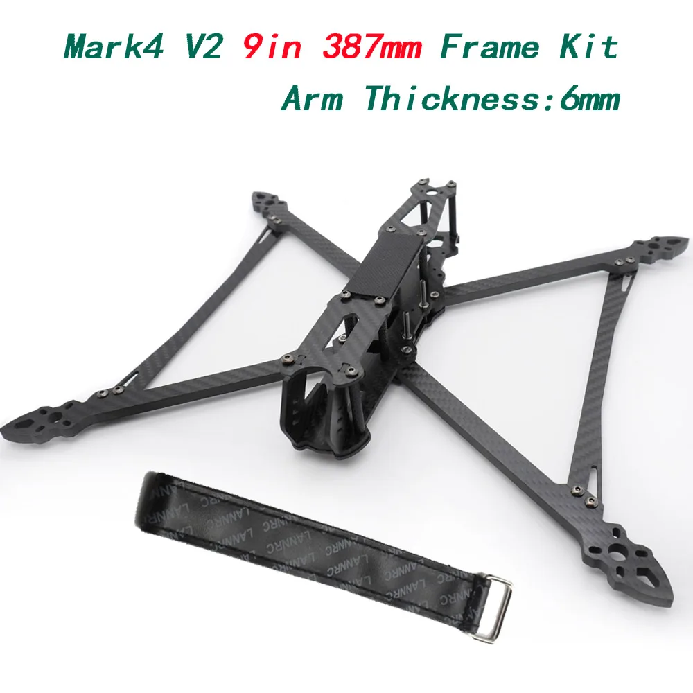 FPV 카메라 키트용 완전 탄소 섬유 TrueX 프레임, Mark4 V2 Mark 4, 8 인치, 367mm, 9 인치, 387mm, 10 인치, 427mm, 3K