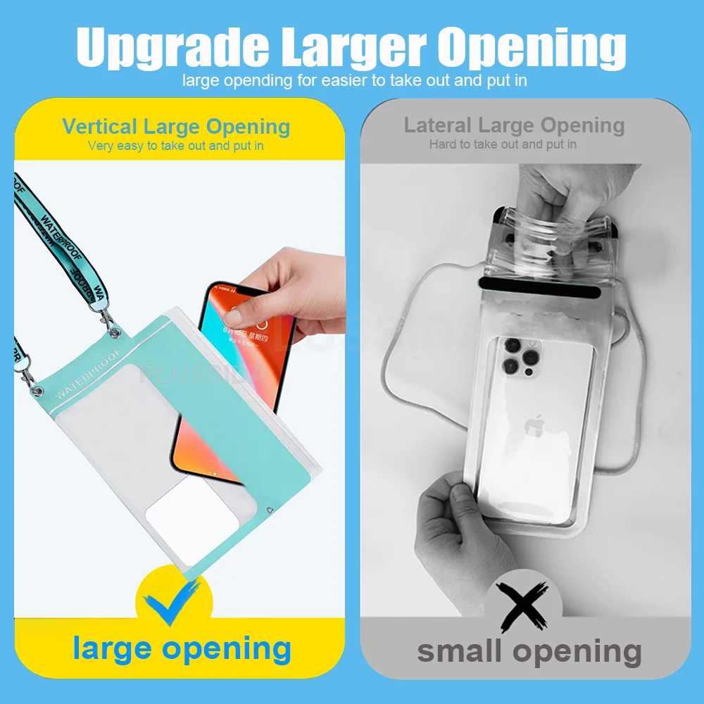 Universal Waterproof Phone Case Pouch – Premium Protection