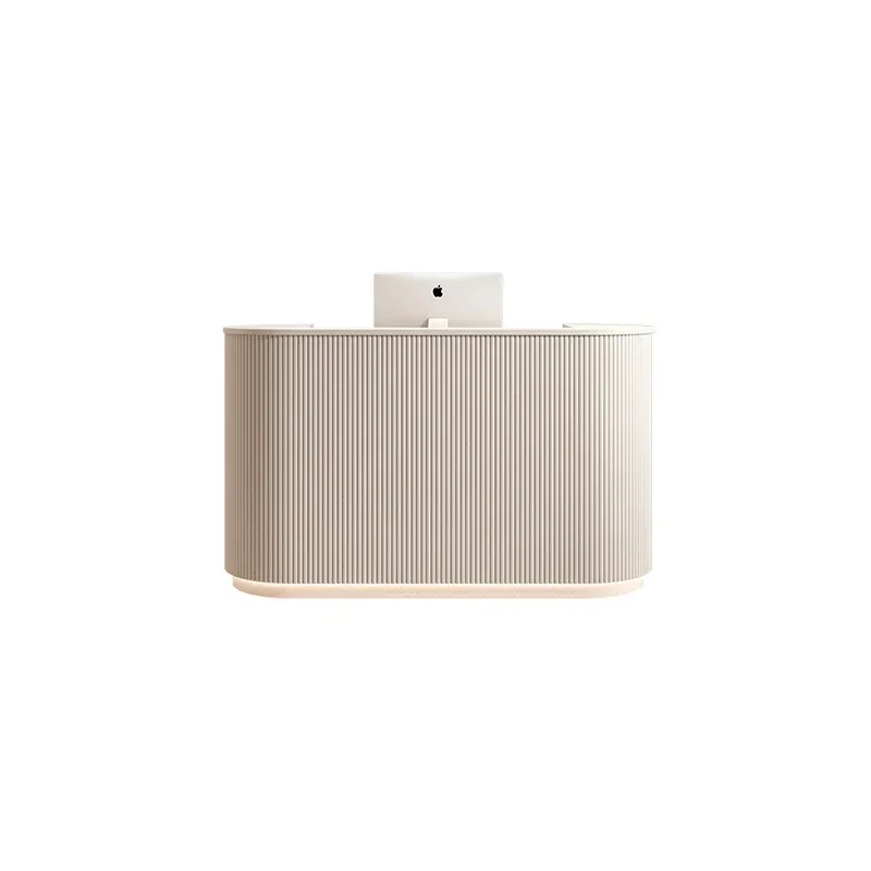 Store Mobile Reception Counter Podium Checkout Church Modern Reception Counter Console Store Empfangstheke Theater Furniture