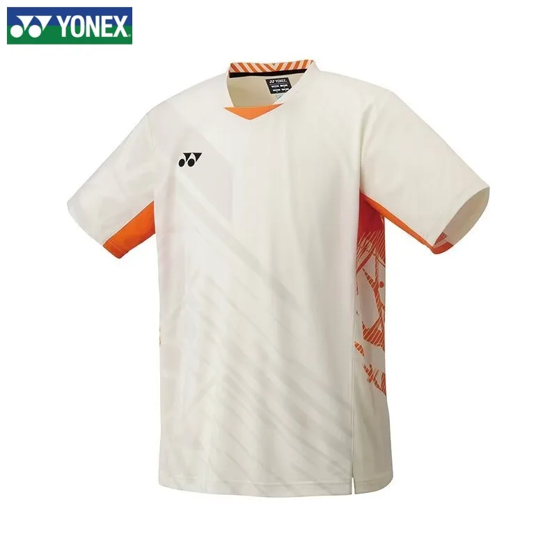 YONEX Badminton Shirt Men's and Women's Sports Training Quick drying Short sleeved T-shirt Shorts Running 2025 Summer badminton shirt