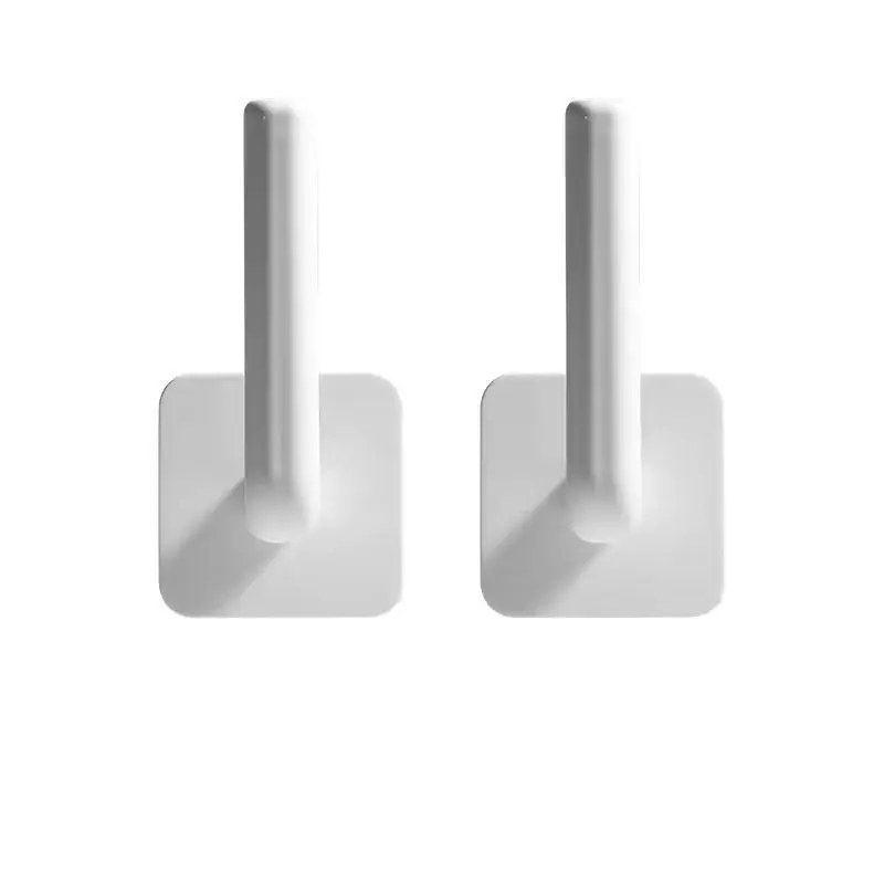 White Kitchen Hole-Free Hook Traceless Storage Rack Shelf Pot Cover Cup Rack Kitchen Holder