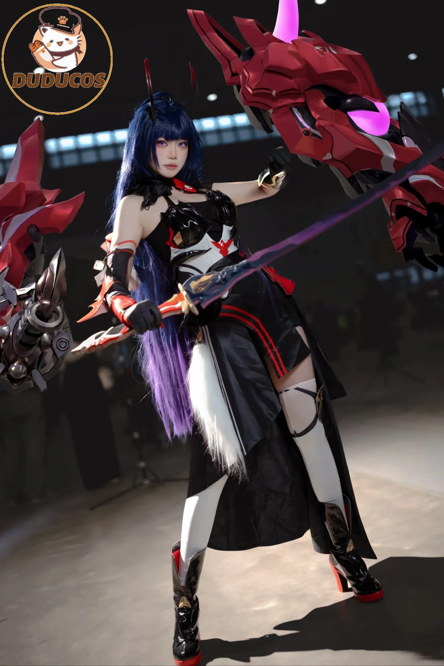 DUDUSR Raiden Mei Cosplay Costume Wig Game Honkai Impact 3: Raiden Mei  Herrscher of Thunder Cosplay Halloween Stage Costume - AliExpress