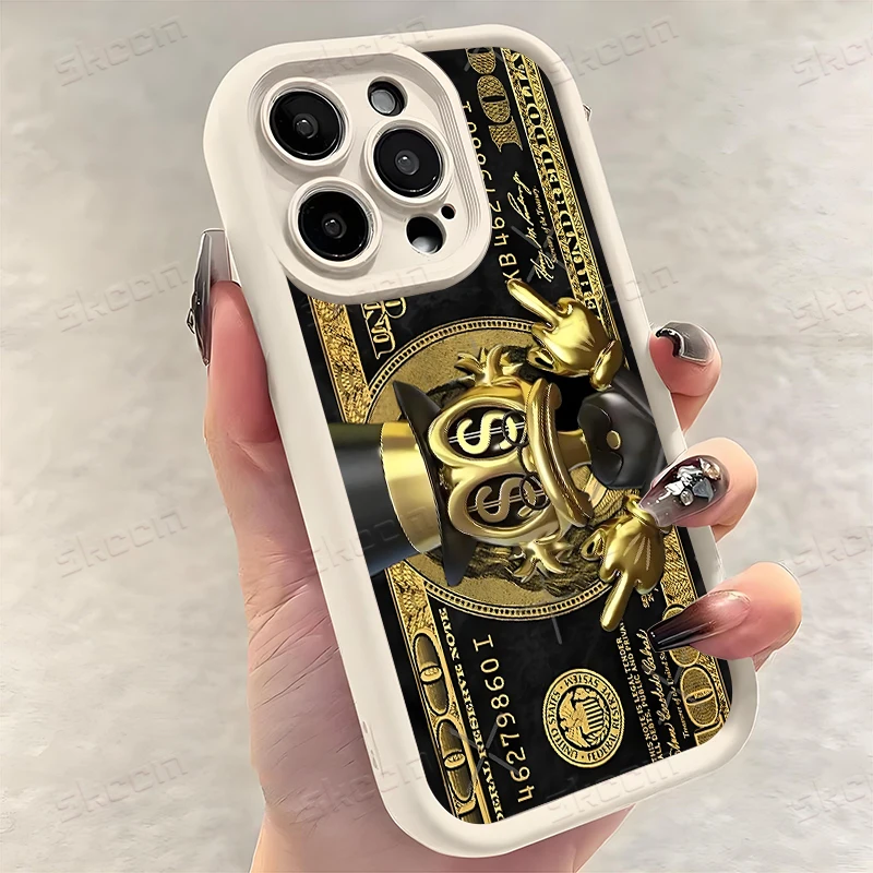 Stylish USD Dollar Design Soft TPU Phone Case - Durable & Trendy Back Cover