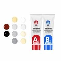 Tile Repair Agent Kit Paste Tile Ceramic Porcelain Repair Marble Floor Toilet Washbasin Crack Damage break fracture caulk Repair