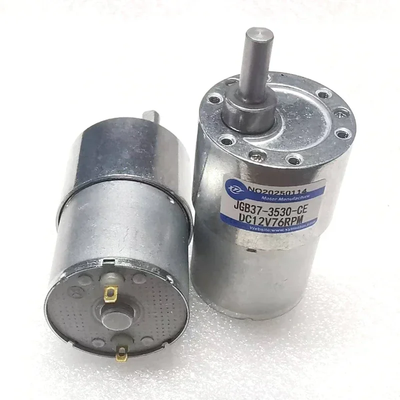 JGB37-3530 DC 12V 24V Gearbox Speed Reduction Gear Motor For - Foto 2